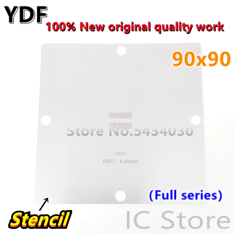 90*90 90X90 GDDR5X DDR7 D9VRL D9VRK D9TXS 190FBGA memory BGA Stencil