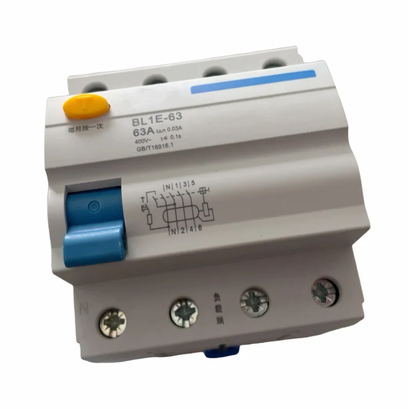 

New Original BL1E-63 3P+N Leakage Circuit Breaker