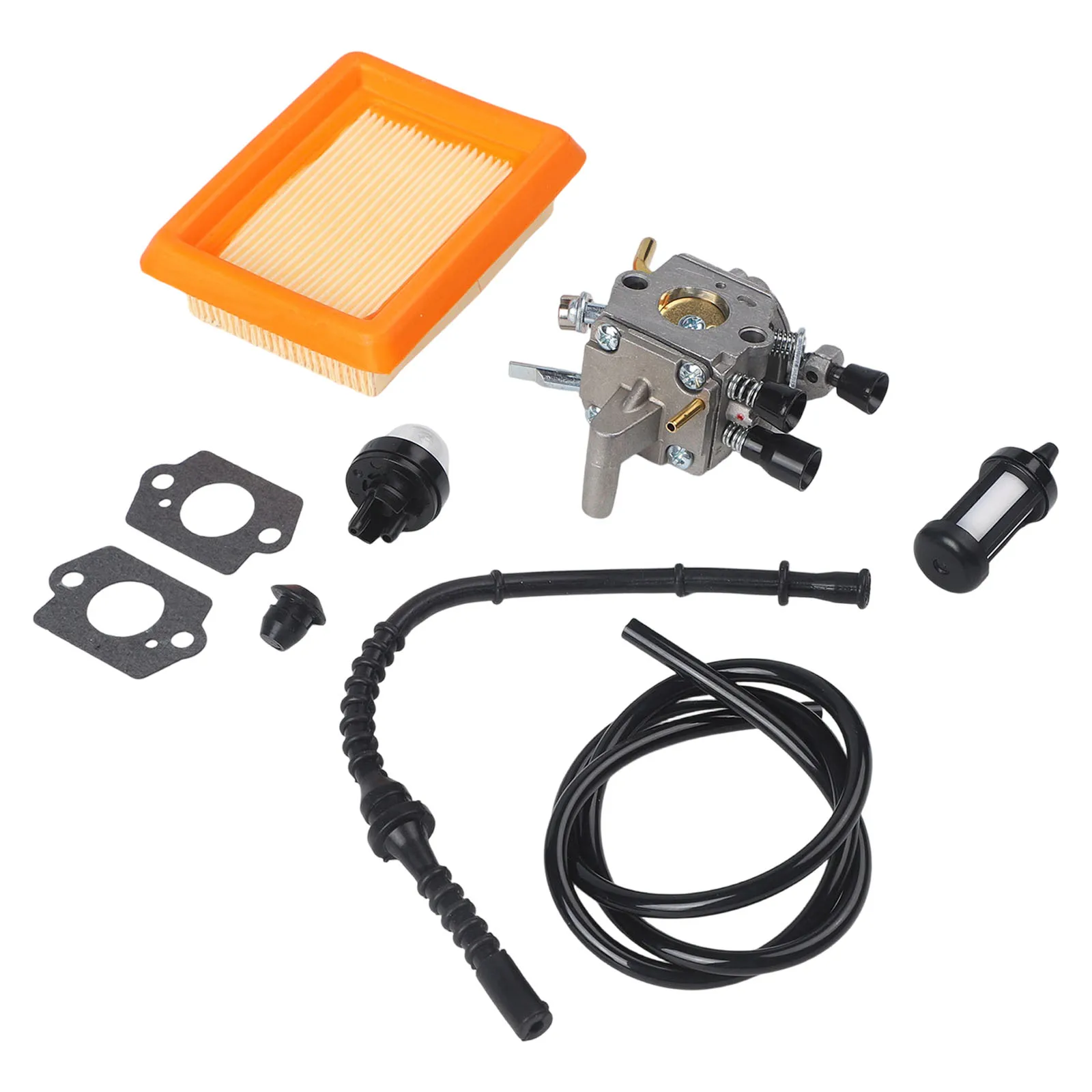 Complete Carburetor Kit for FS120 For FS200 For FS250 For FS300 For FS350 Brush Cutters with 10 Replacement Parts
