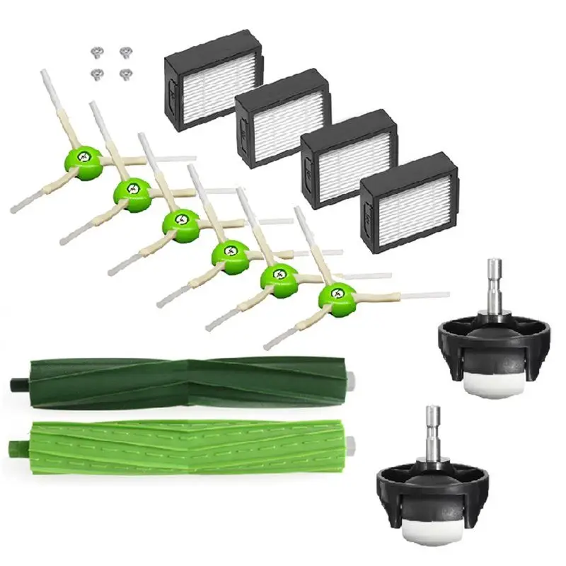 

A98E-Комплект запчастей для пылесосов Irobot Roomba I3 I3+ I6 I6+ I7 I8+ Plus с HEPA-фильтром