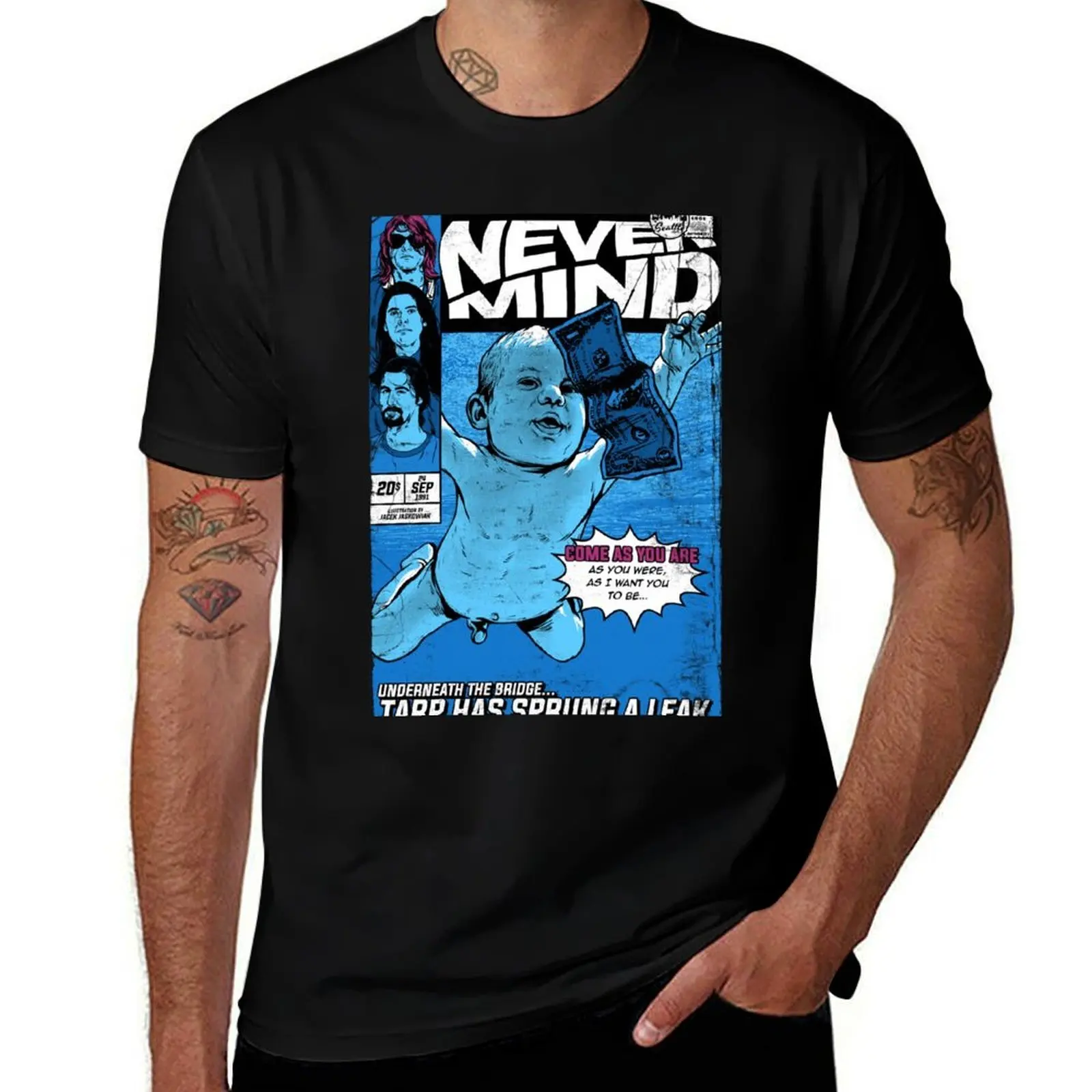 

Nevermind '91 T-Shirt Plus Size Lightweight Tee Shirt