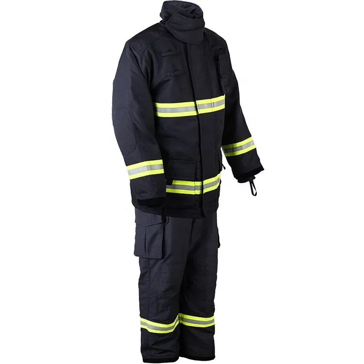 

Factory Supply EN469 4 Layers Nomex Fire Fighter Fireman Fire Fighting Firefighter Suits ropa de bombero