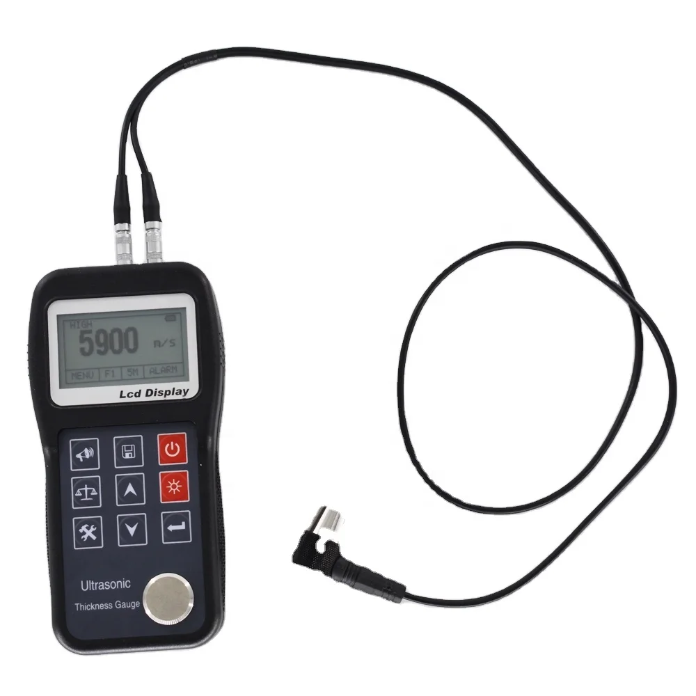 

Digital Ultrasonic Thickness Gauge NDT310 0.75mm-300.0mm Pipe Wall Thickness Tester