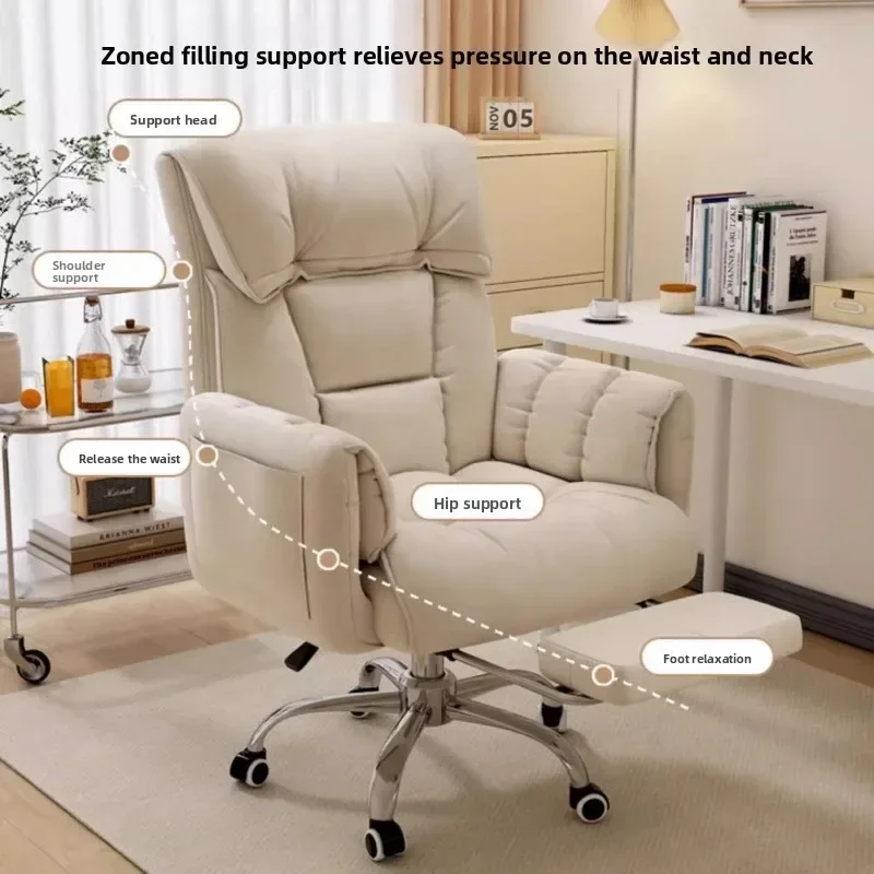 Ergonomic Gaming Chair for Home Office Durable Cushioned Desk Chair Comfortable All Day Study Dorm Chair Gamer Seat Study Chair - view 4