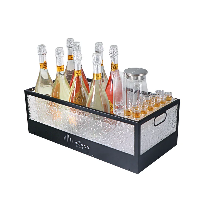 

New Bar Luminous Ice Pattern Premium Club Wine Foreign Holder