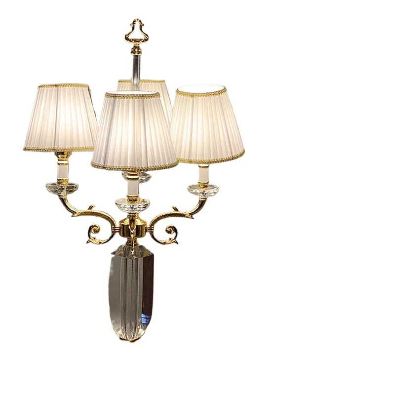 

European living room sofa corner desk lamp, luxury, desk lamp