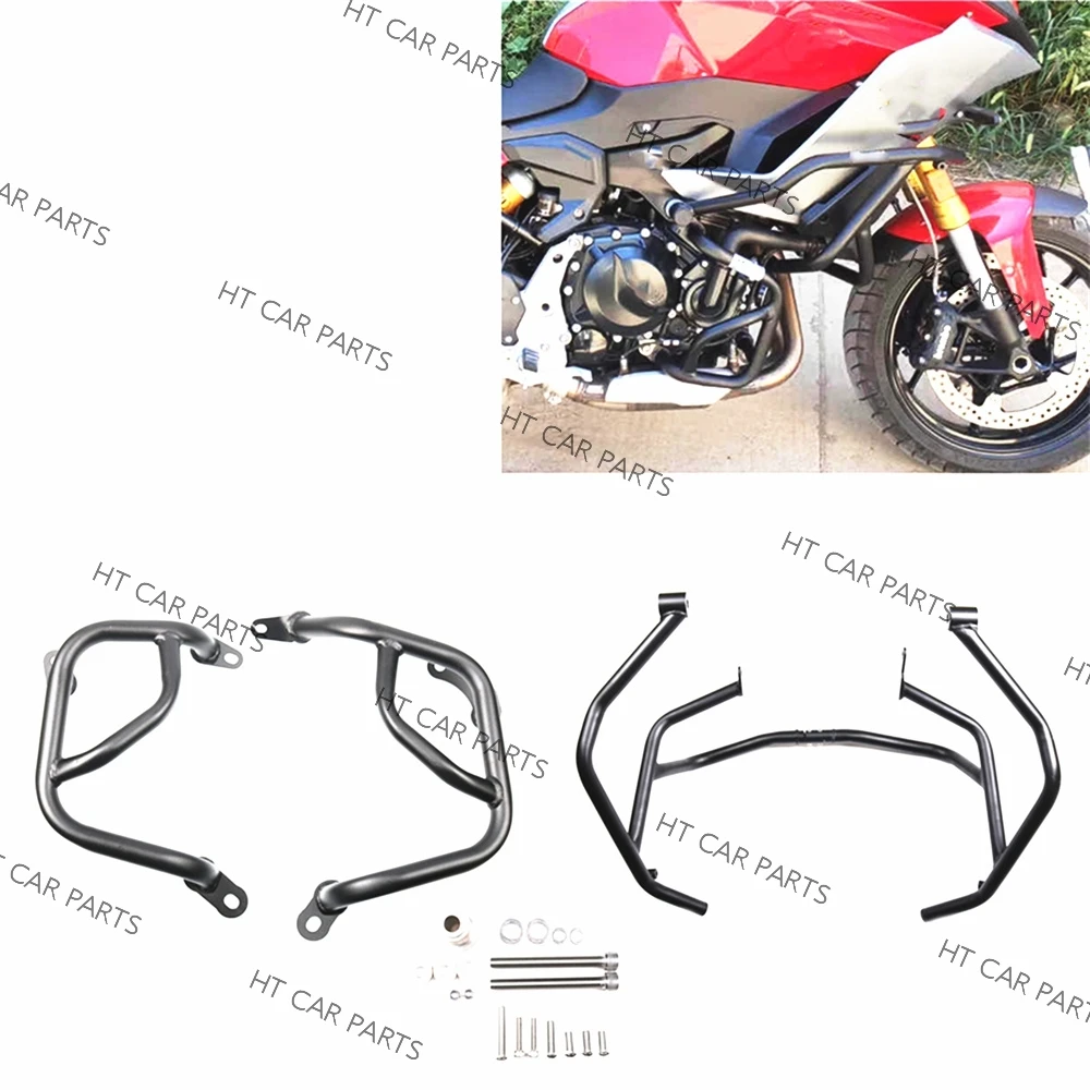 

Motorcycle Engine Guard Crash Bar Fit For BMW F900R F900XR 2020-2023 Bumper Upper Lower Fairing Frame Protector