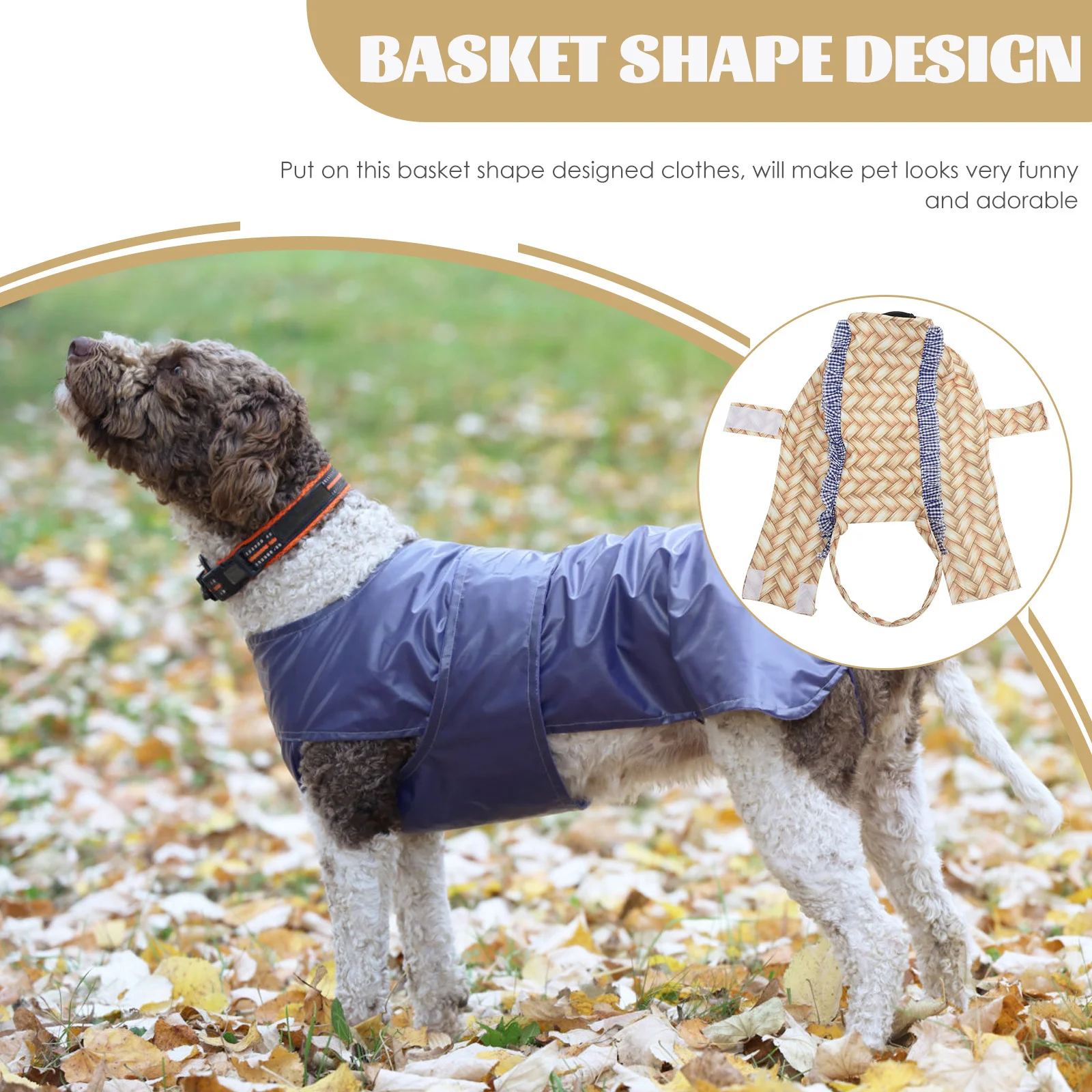 

Clothes Halloween Dog Outfit Costumes Dogs Dog's for Small Yellow Dogpool Basket