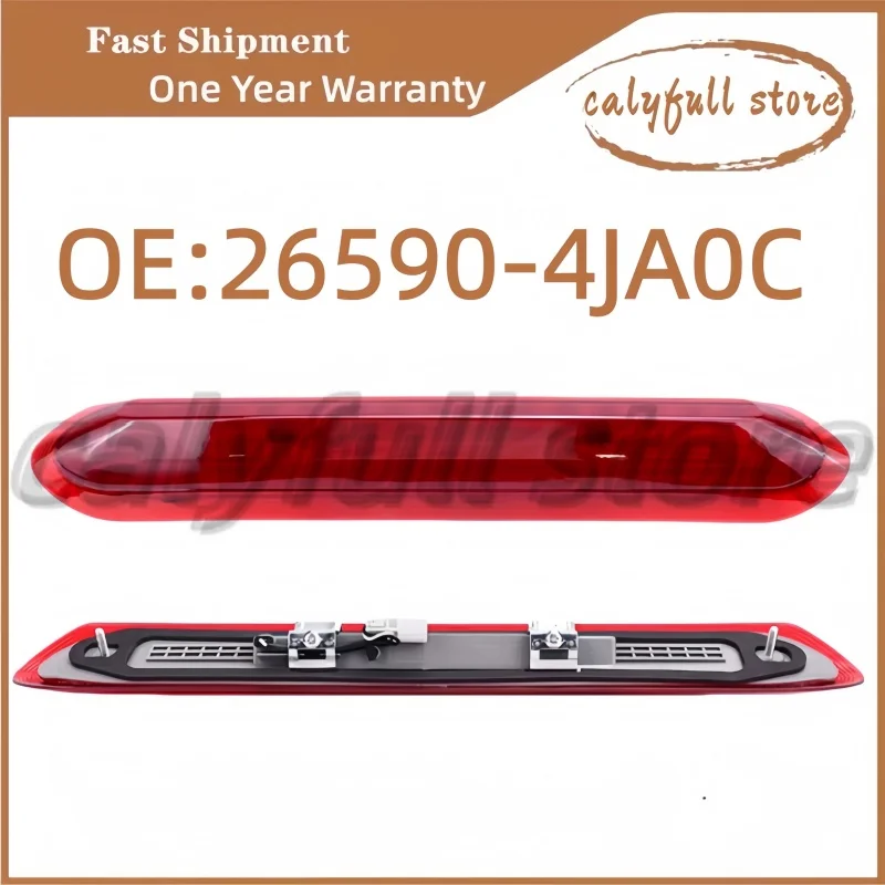 

26590-4JA0C High Level LED Rear 3Rd Third Brake Mount Signal Light For Nissan Navara NP300 D23 2014-2024