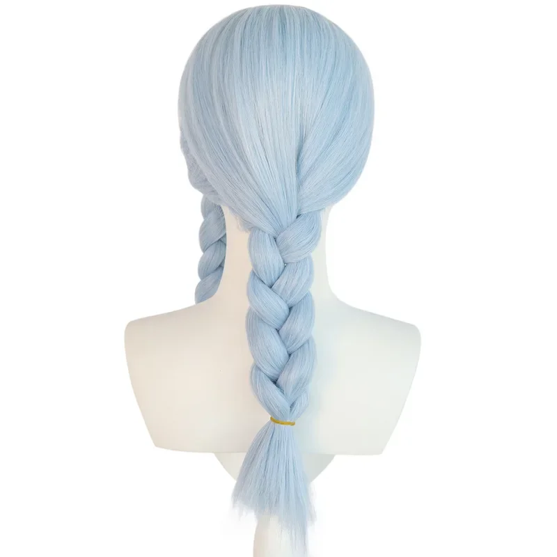 FC6Anime Jujutsu Meimei Cosplay Wig Adult Women Double Braid Heat Resistant Synthetic Hair Halloween Props@FC8！