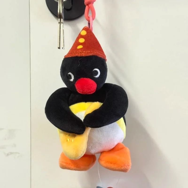 新しいオリジナルピングーペンギン雪バンドシリーズぬいぐるみ素敵なバックパックチャームぶら下げ人形かわいい友達バンド飾りかわいいギフト