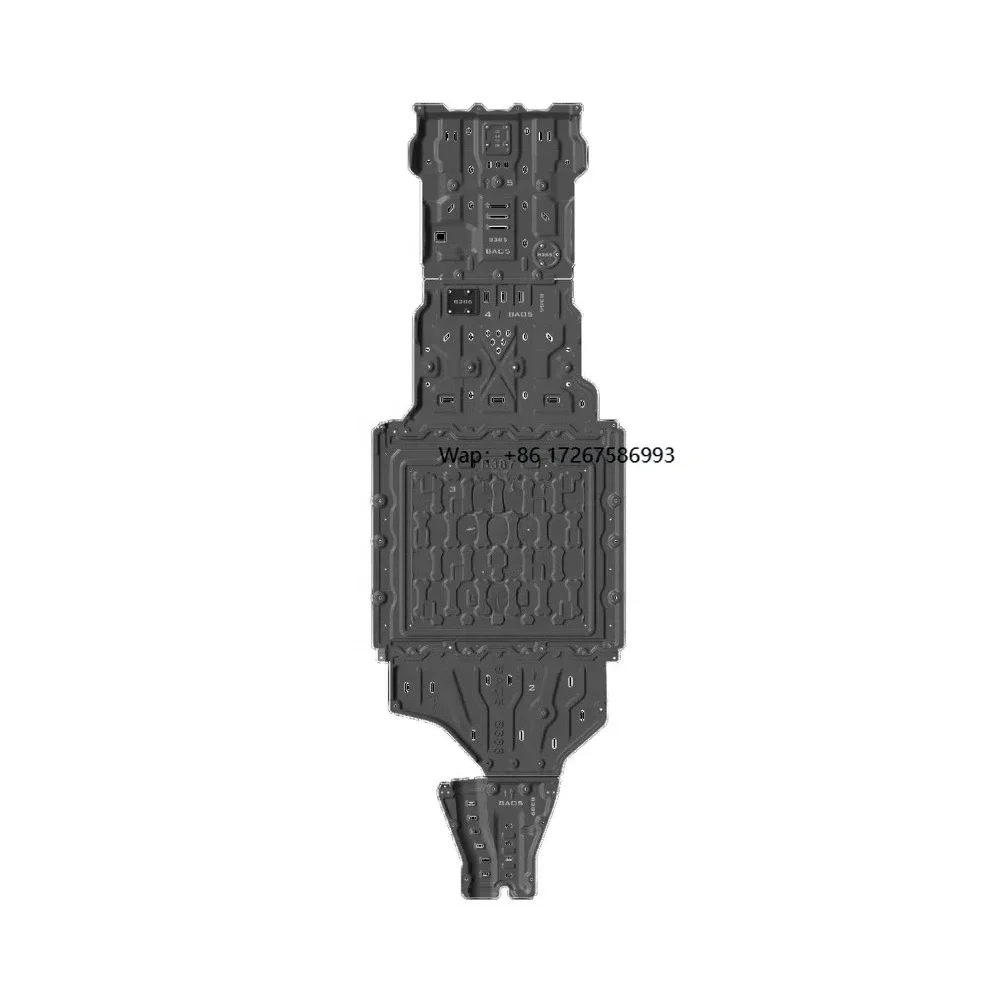 Fit for Equation Titanium 3 2.5mm Leopard 5 8 Aluminum 5.0mm Auto Parts Bottom Battery Underbody Protection Skid Plates