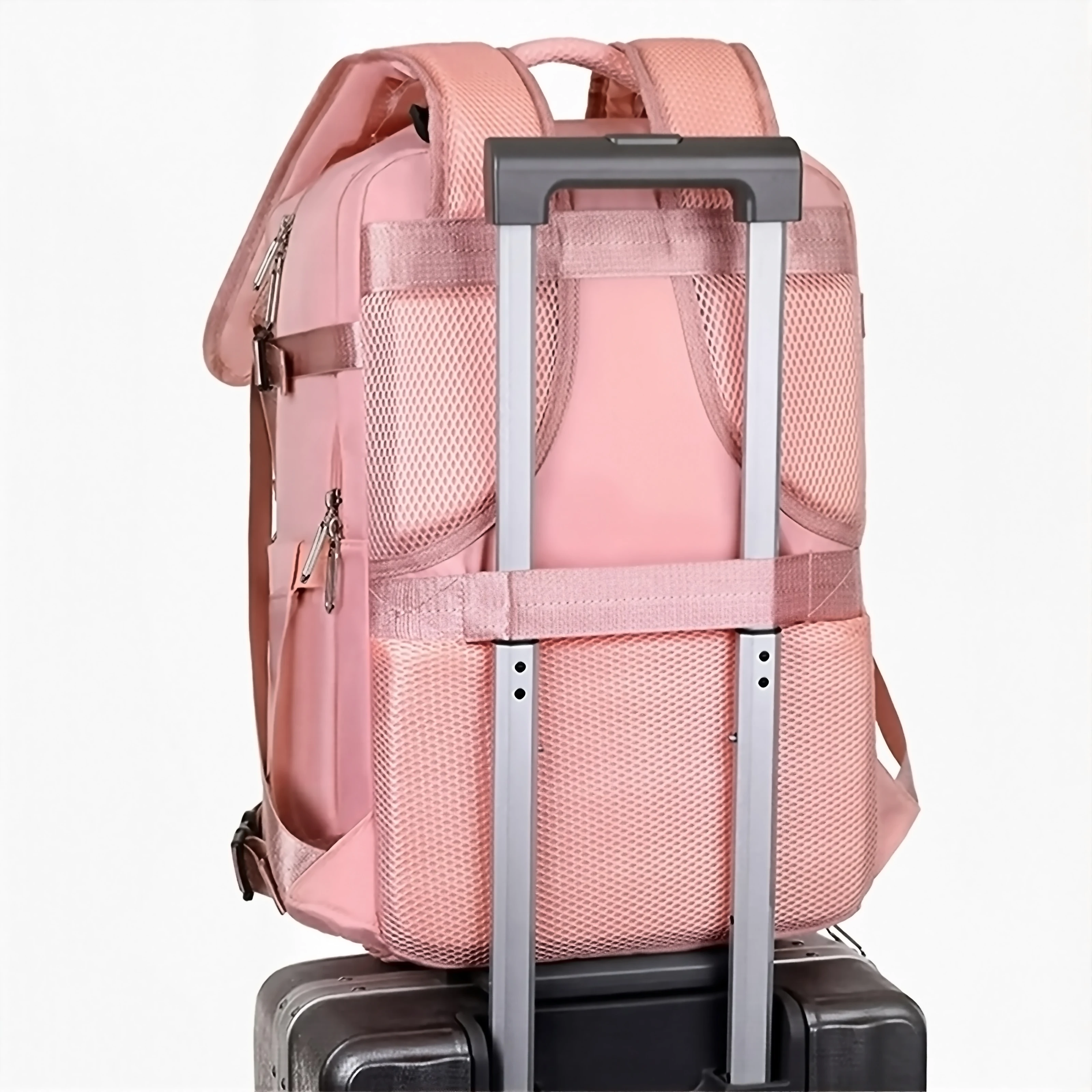 حقيبة ظهر للكمبيوتر المحمول للأعمال ذات سعة كبيرة للجنسين، حقيبة مدرسية عصرية للسفر في الهواء الطلق للرجال والنساء الطلاب Mochilas Hombre #3