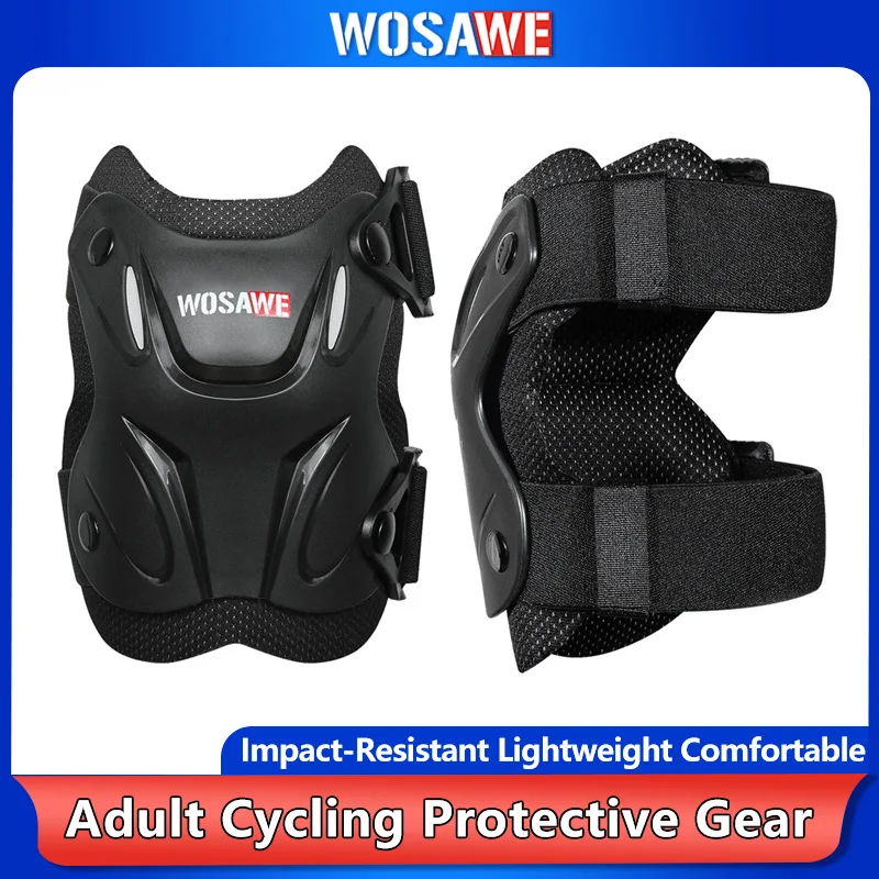 

WOSAWE Sports Kneepads Motocross Snowboard Knee Pads MX Protector Racing Guards Off-road Elbow Protection Protective Gear