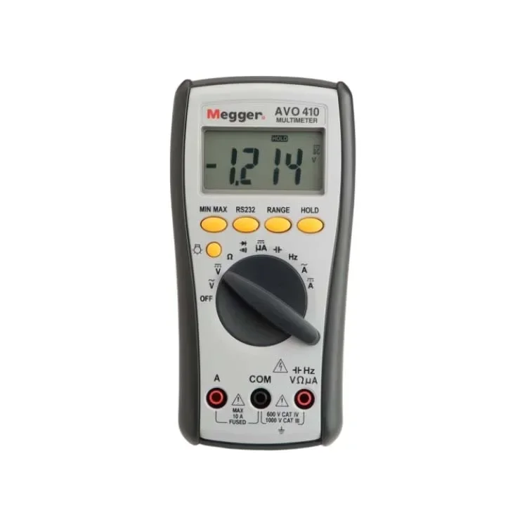AVO410 TRMS digital multimeter  CATIV 600V 1000V CAT III  Electrical testing instruments