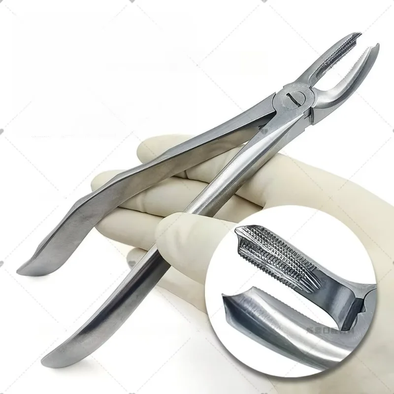 Lab Tooth Extraction Pliers with Alveolar, Upper Jaw Left and Right Molar Pliers, Left and Right Universal Models..