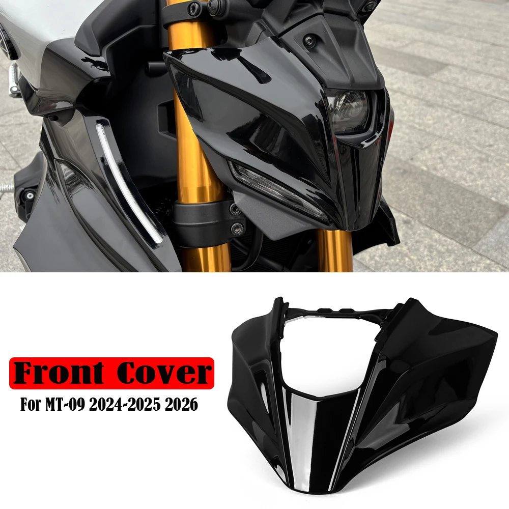 

Fit For YAMAHA MT09 MT 09 MT-09 SP 2024 2025 2026 Motorcycle Accessories Headlight Front Head Cowl Upper Nose Fairing Cover Set