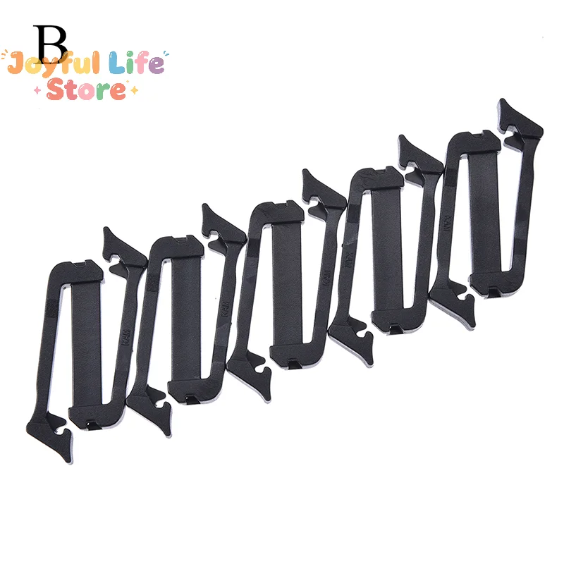 5x molle webbing buckle strap belt end clip adjust keeper backpack accessories