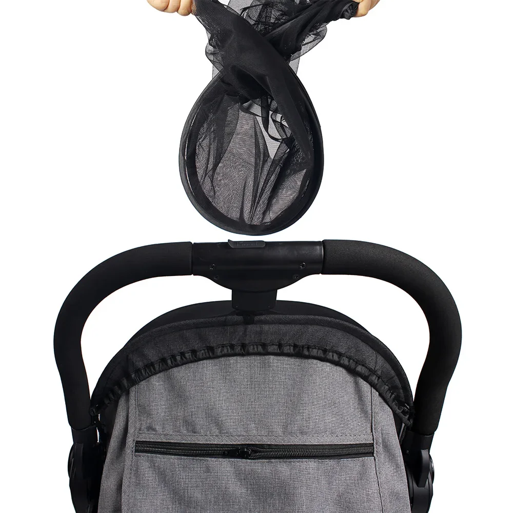 شبكة ناموسية عالمية لعربة الأطفال ، غطاء كامل ، سحاب شبكي ، وقاية من الحشرات ، حماية ، بيبي ، إكسسوارات عربة الأطفال ، الصيف #3