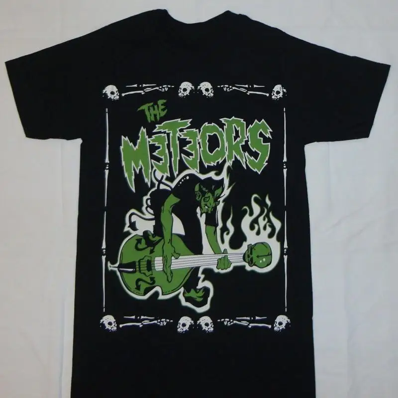 The Meteors band T-shirt black Unisex Tee All sizes S to 5Xl 2F385