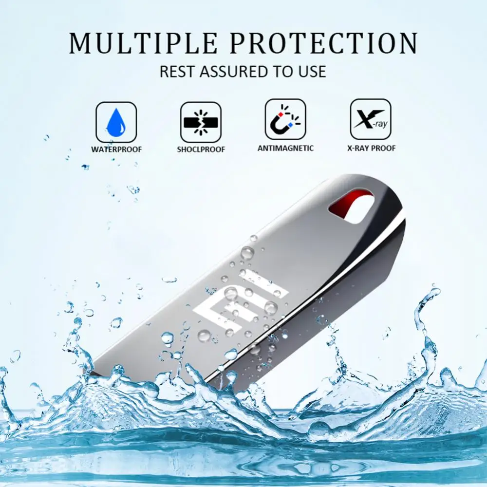 Originele Xiaomi Pen Drive 2Tb Usb 3.0 Flash Metalen Drive 1Tb Grote Capaciteit High-Speed Overdracht Opslag Waterdicht Geheugen U Schijf