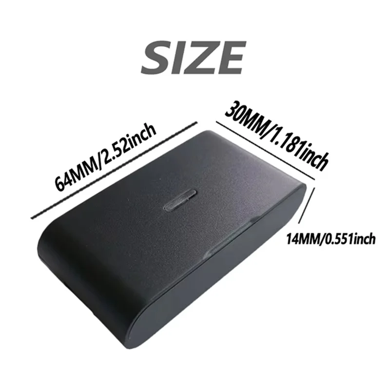 SQPP-433Mhz Set rilevatore di rottura vetro a vibrazione wireless Sensibilità regolabile compatibile con sistemi di allarme B