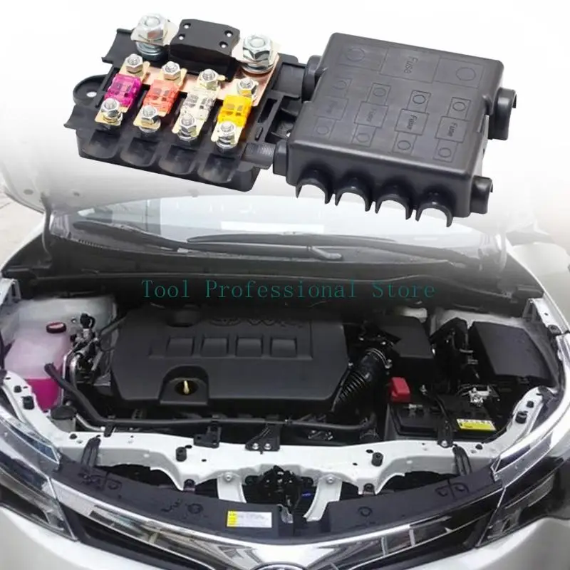 

57QF 5-полюсный держатель предохранителей на шине Сверхмощный держатель предохранителей распределения мощности для систем в