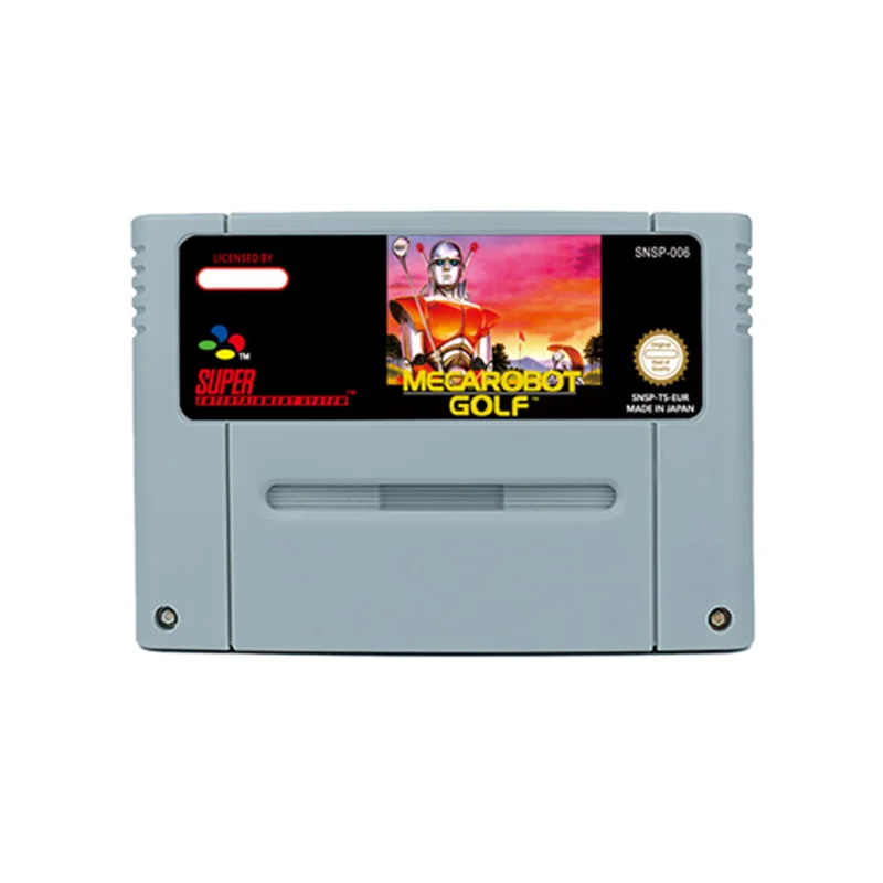 Mecarobot Golf RPG Game for USA Version SNES 16 Bit Retro Cart Children Gift