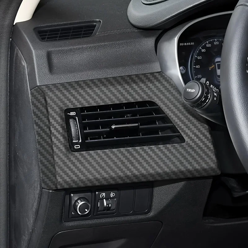 Carbon Fiber For Geely Boyue 2016-2018 Proton X70 Car Film Interior Stickers Center Console Gear Dashboard Lift Panel 4
