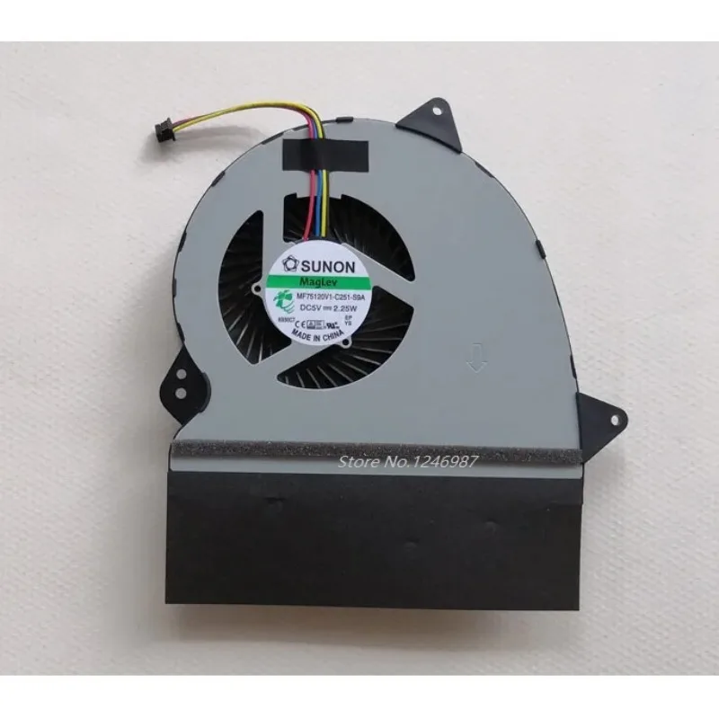New Original CPU Fan For ASUS GL552V GL552VX ZX50V GL552VW-DH71 Laptop Fan 13N0-SNP0101 13N0-SNA0301 13NB09I0P01011