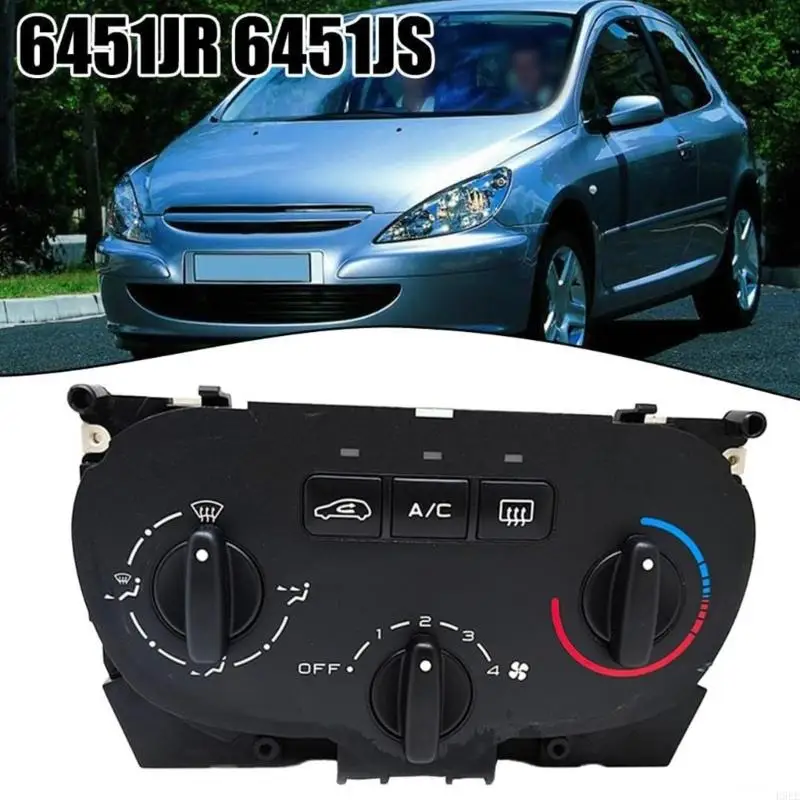 

6451JR 6451JS 18488191410 593240000 Intelligent Climate Control Module Featuring Automatic Temperature Adjustment For 307 H9EE