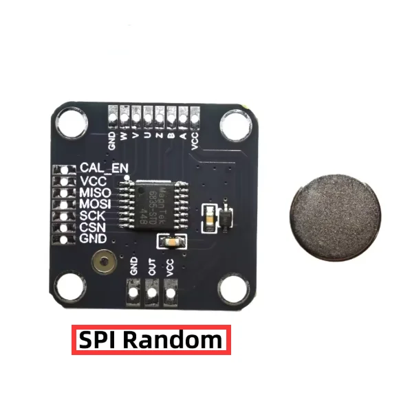 MT6835 magnetic encoder module PWM/SPI brushless motor 21BIT encoder sends magnet instead of AS5048