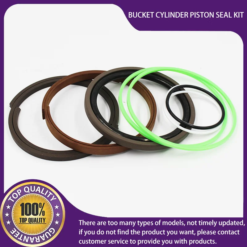 

YM01V00018R200 BUCKET CYLINDER PISTON SEAL KIT FOR KOBELCO HEAVY EQUIPMENT SK170-9, SK170 ACERA M-9, SK170-8, ED195-8