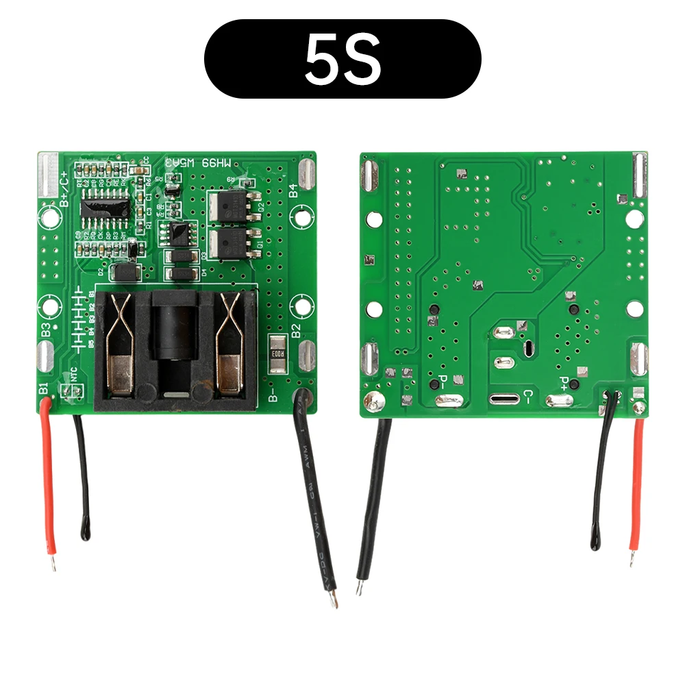

BMS 5S 21V 20A Защитная плата литий-ионной батареи для аксессуаров для электроинструментов