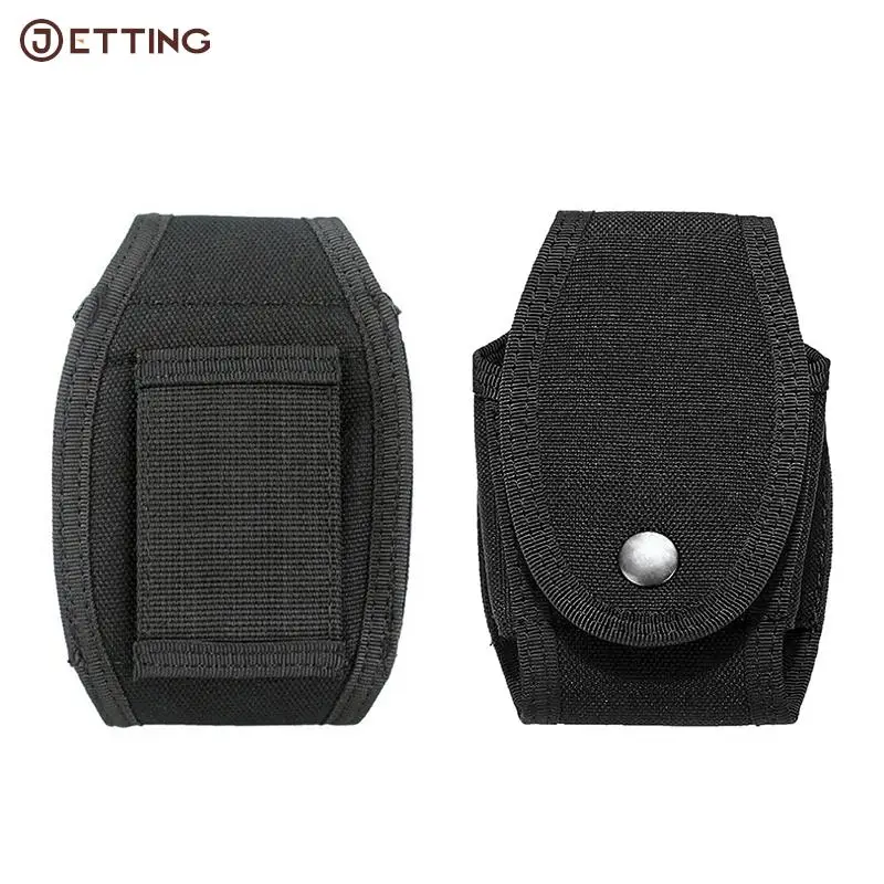 1pc Tactial Bag Handcuff Pouch Cuff Holder Police Security Law Enforcement Military Handcuff Case Belt Loop Pouch Key Chain Ring