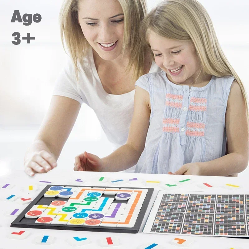 

Connected Logical Thinking Matching Puzzle Games Kids Education Toys Brain Teaser Jigsaw Board Game Parent-child Interactive Toy