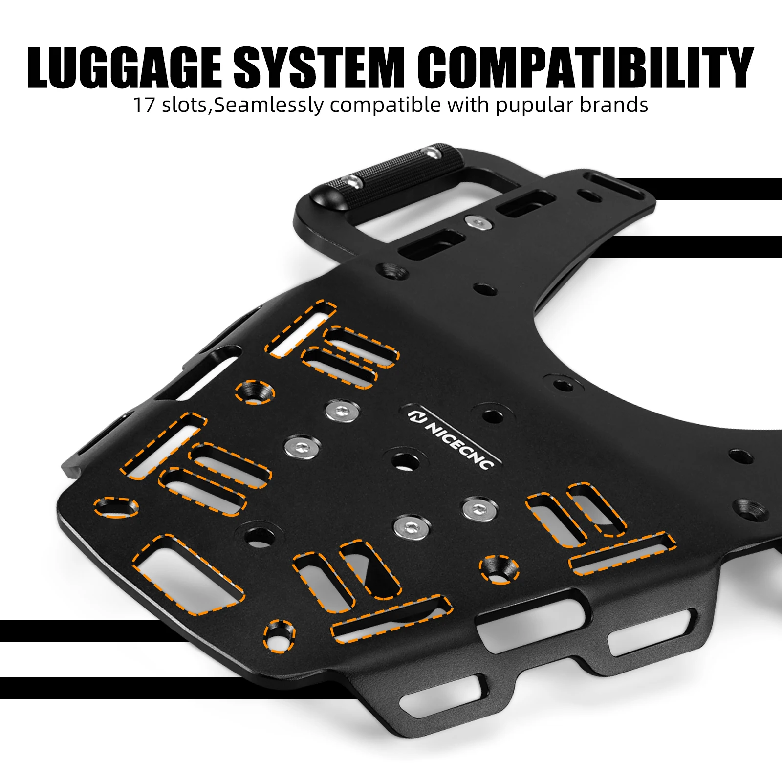 Husqvarna 701 Enduro 701 Supermoto 2016-2024 후면 수화물 랙 카고 탑 케이스 701 Enduro 2016-2024 701 Supermoto 2016-23