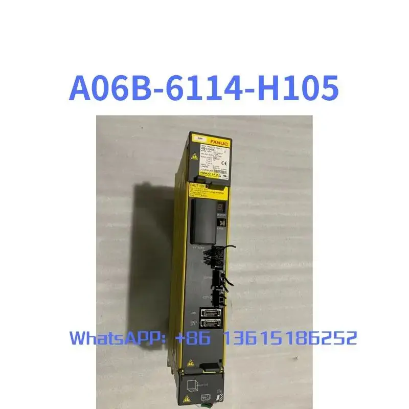 A06B-6114-H105 Used drive running function OK