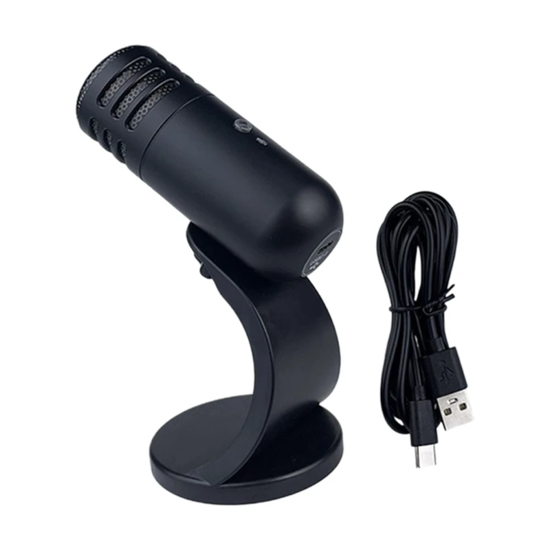 

J78A Universally USB Computer Microphone With Lightweight Design Studio Quality Sound