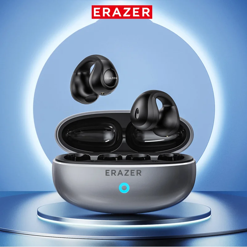 ERAZER XT83II TWS Wireless Headphones Bluetooth 5.3 Earphones Earclip Earbuds with Mic Touch Control HD Voice Sports Headset