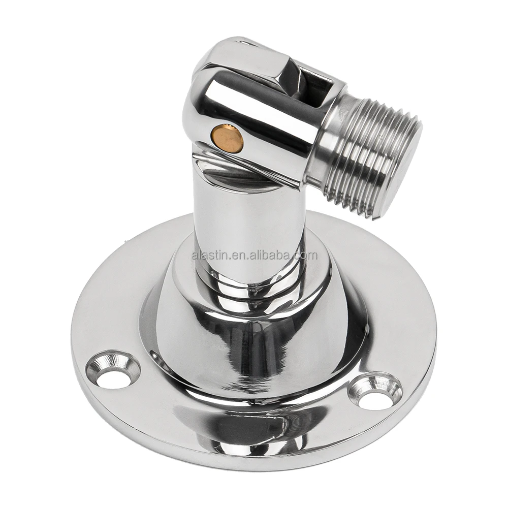 Alastin Manufacturer Marine Hardware 316 Stainless Steel Heavy Duty Universal Antenna Base For Boat