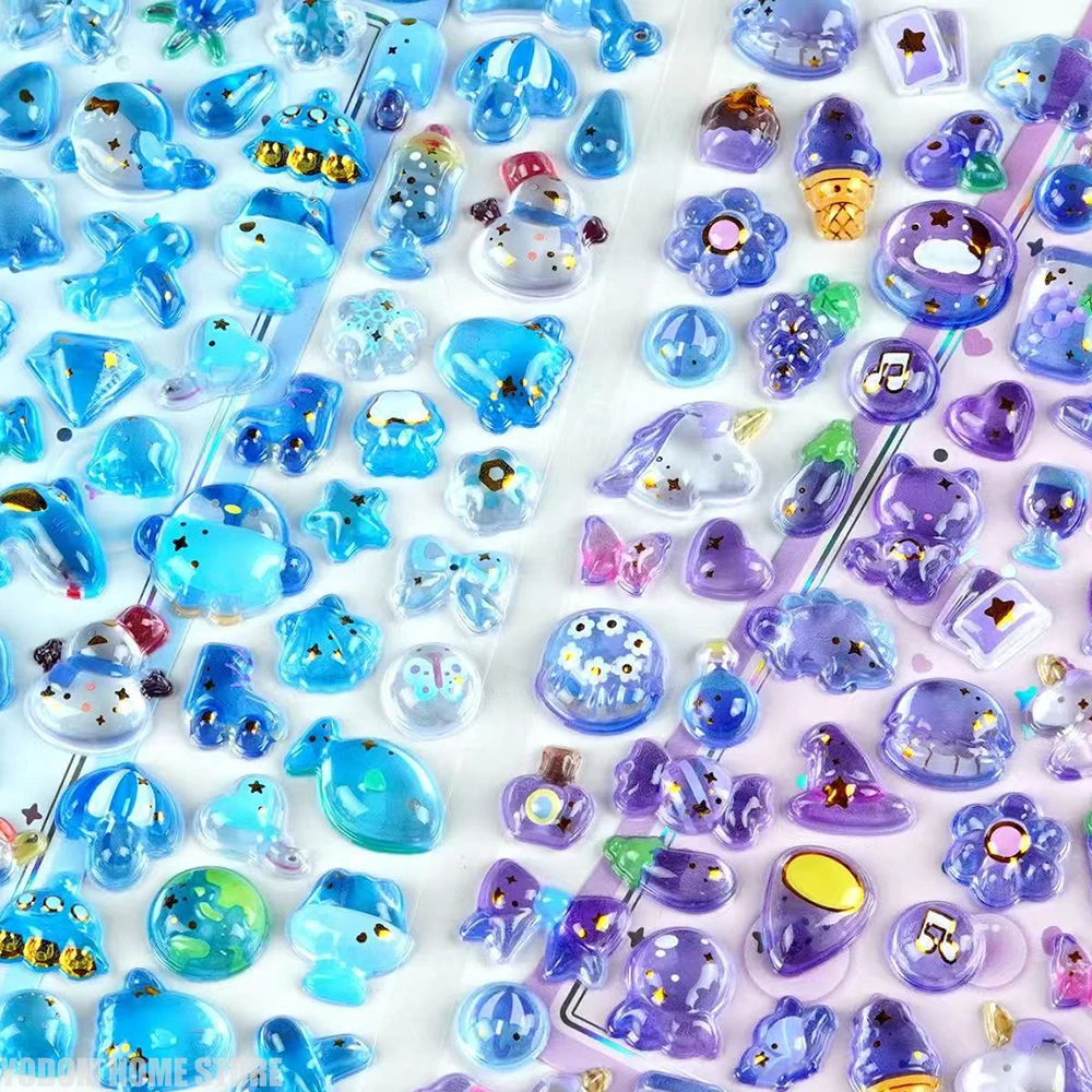4 Warna Stiker Batu Permata He - Embellishments For Scrapbooking ulasan dan harga