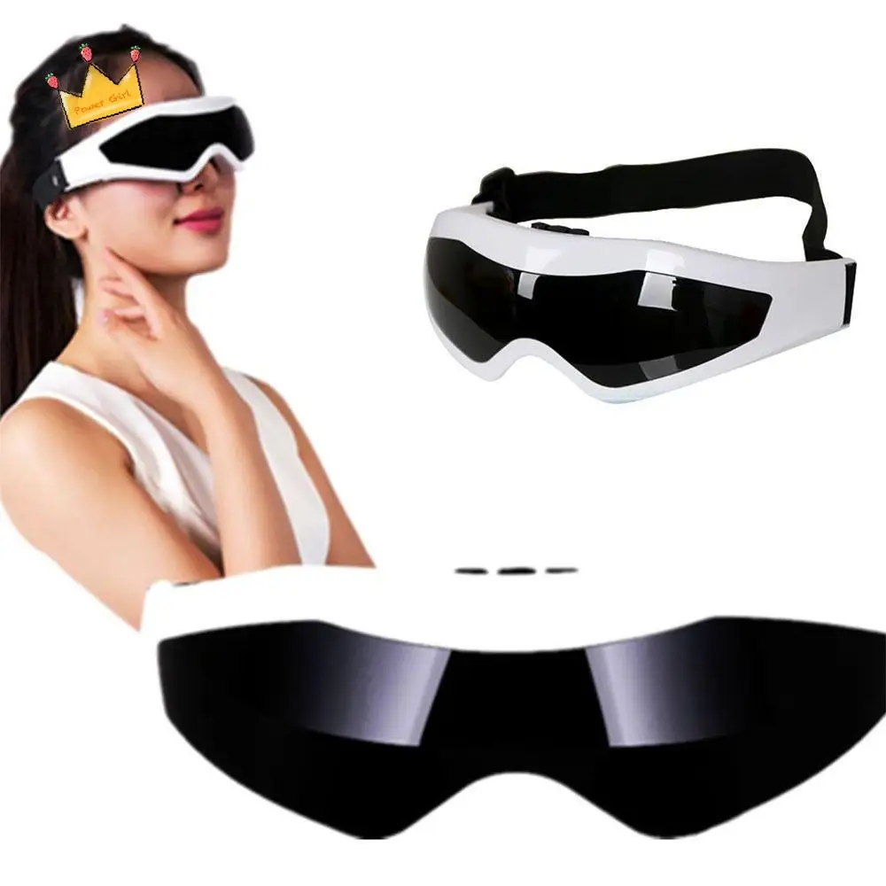

9 Modes Vibration Electric Eye Massager Adjustable Buckle Magnetic Beads Eye Care Machine Beauty Care Eye Protection