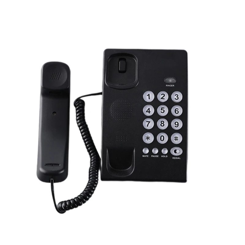 Corded Phones Landline Home Phone Landline Phones Big Button Landline Telephone for Office Hotel Home Bathroom