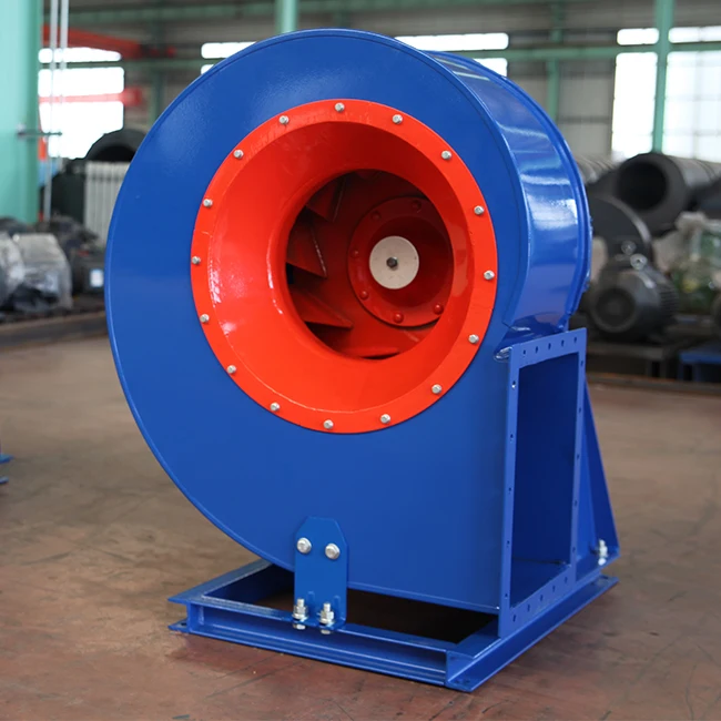 Industrial Centrifugal Ventilation Fans with High Airflow and Exhaust Individual Mounted Cast Iron Blades