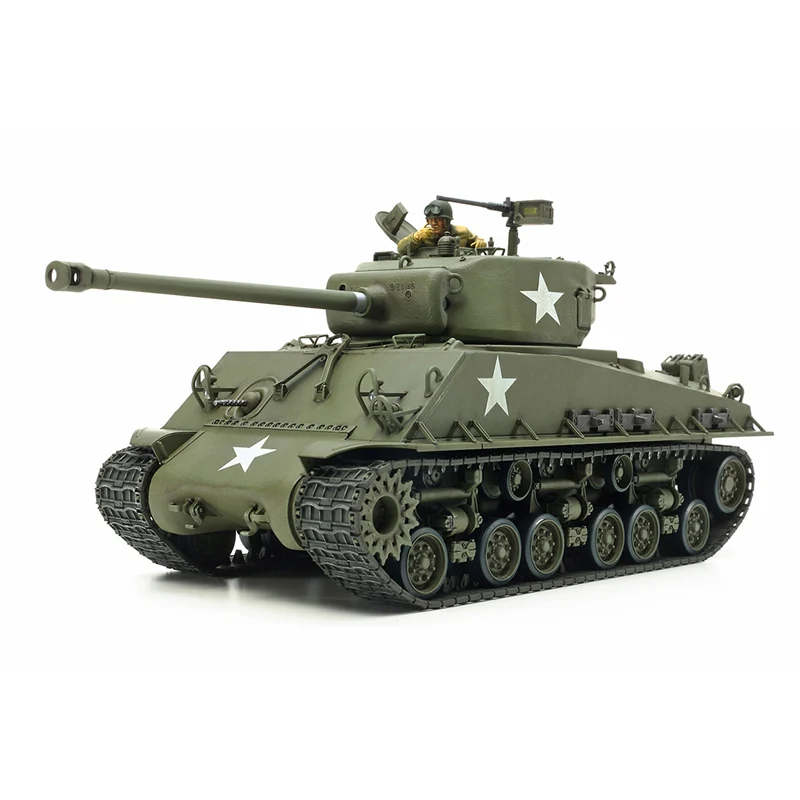 Tamiya Plastic Assembly Model 1/35 U.S. Sherman M4A3E8 Ultimate Edition Furious Tank Adult Collection DIY Model Kit 35346