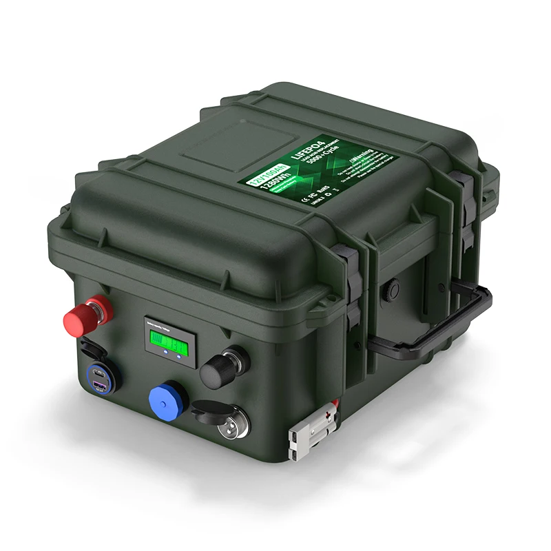 Akumulator LiFePO4 12V 200Ah 100Ah 2560Wh z Bluetooth BMS, akumulator 24V 140Ah do łodzi rybackiej, 6000 cykli, IP56, ładowanie USB QC, szybka dostawa EU — zdjęcie produktu 7