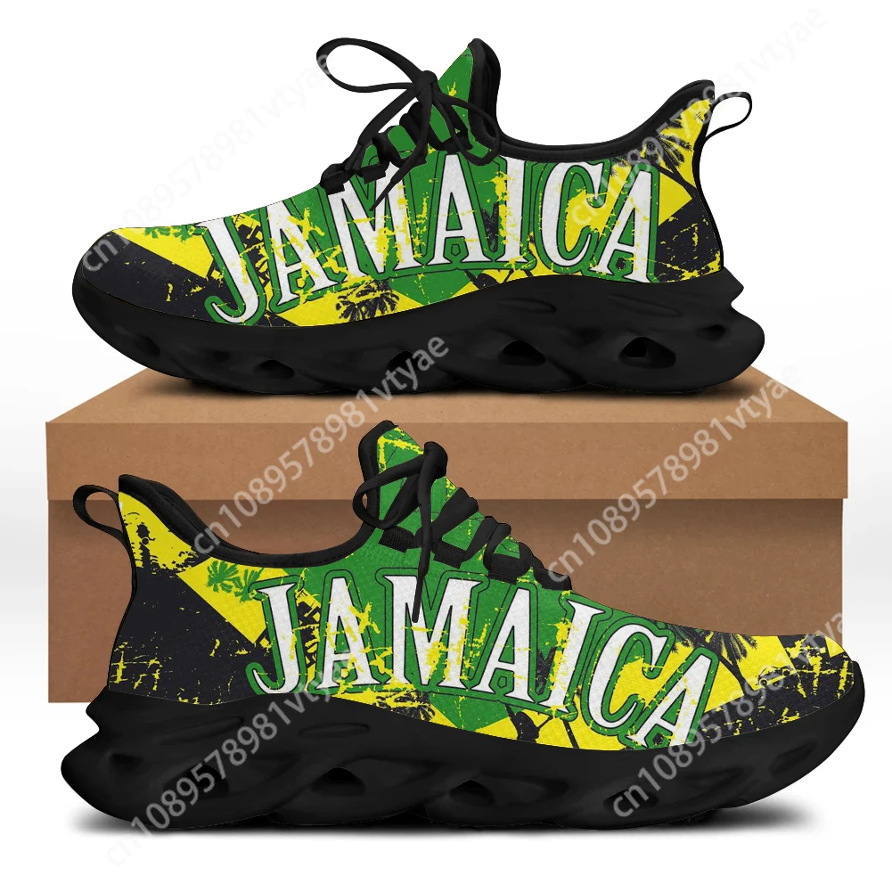 

Custom Made Eritrea/Jamaica/Congo/Haiti Flag Fashion Men Sneakers Casual Shoes Lace-up Light Walking Footwear Zapatillas Hombre