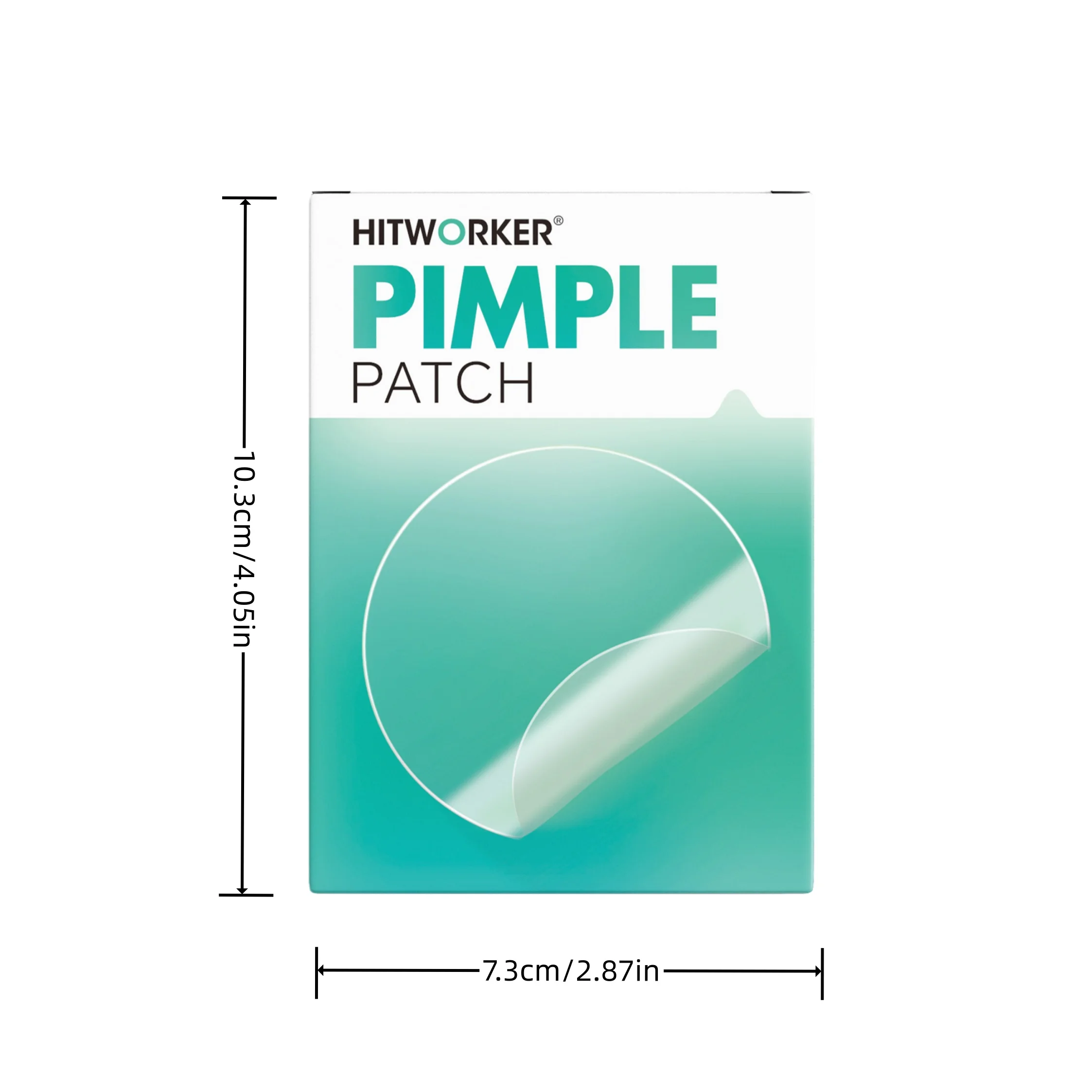 400 hydrocolloid acne patches, perfectly conforming to the skin for effective spot elimination, free from medicinal ingredients