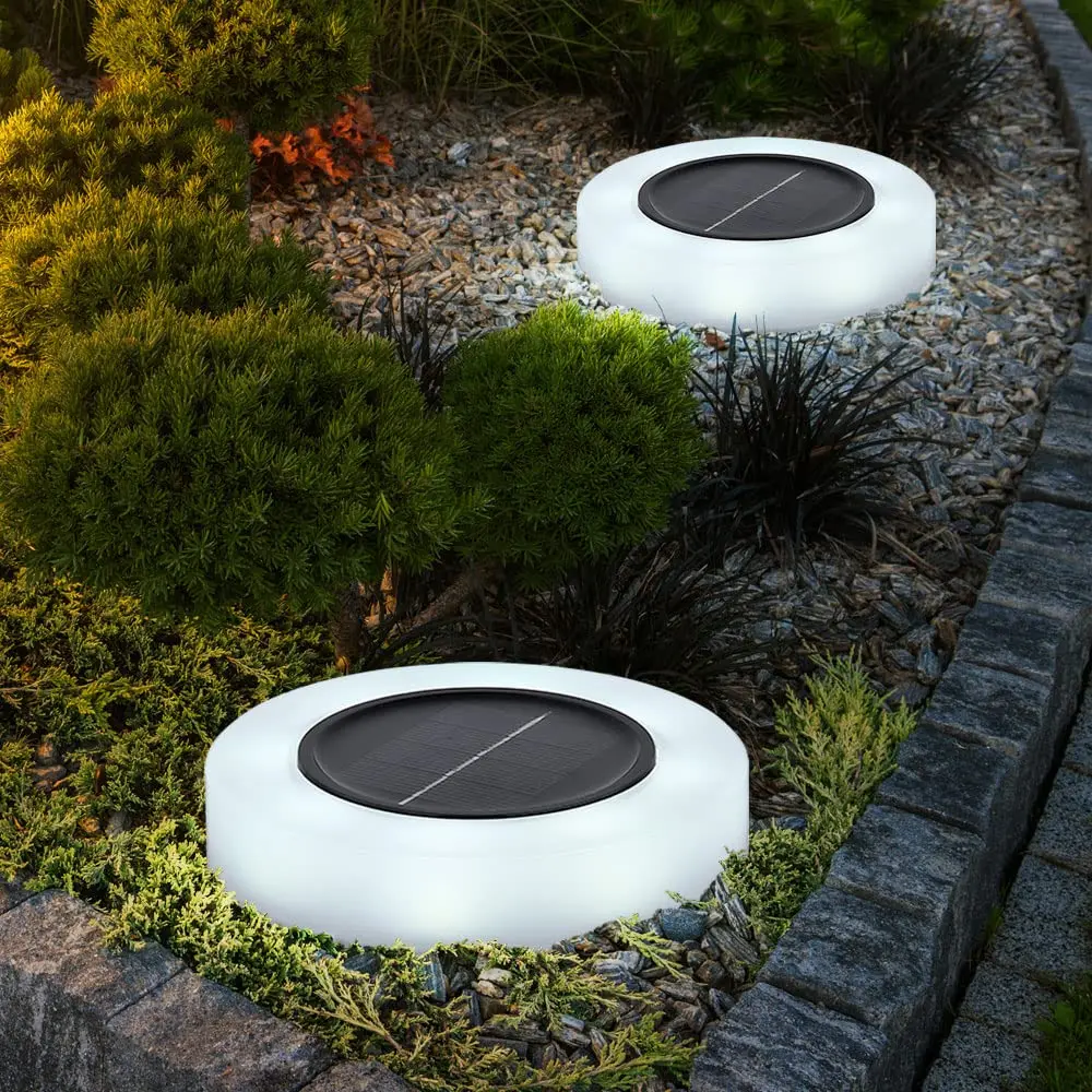 

Outdoor Solar Lawn Lamp Waterproof Buried Light Deck Light Garden Courtyard Atmosphere Lamp Pathway Patio Decoration Floor Light